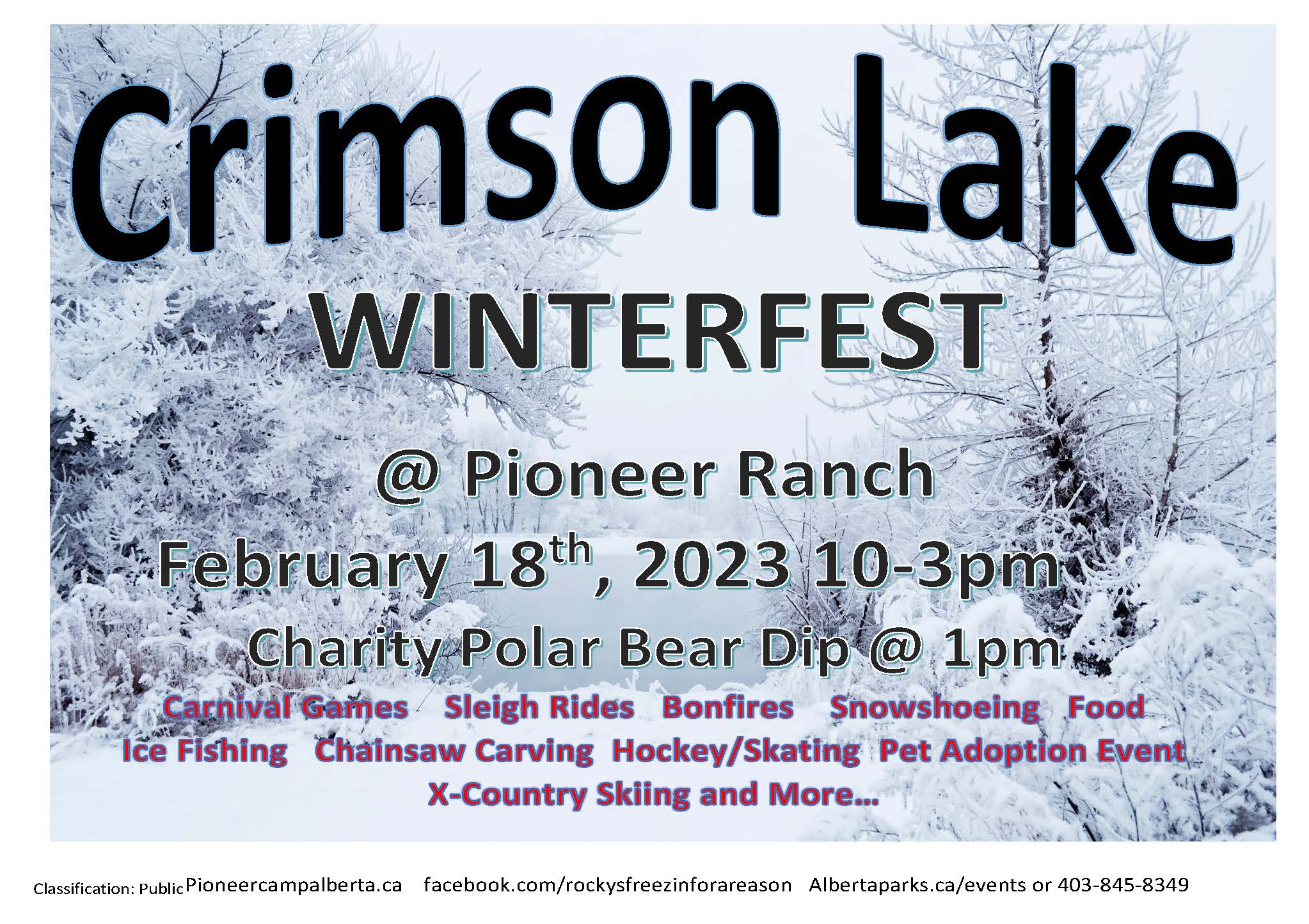 Crimson Lake Winterfest & Polar Bear Dip