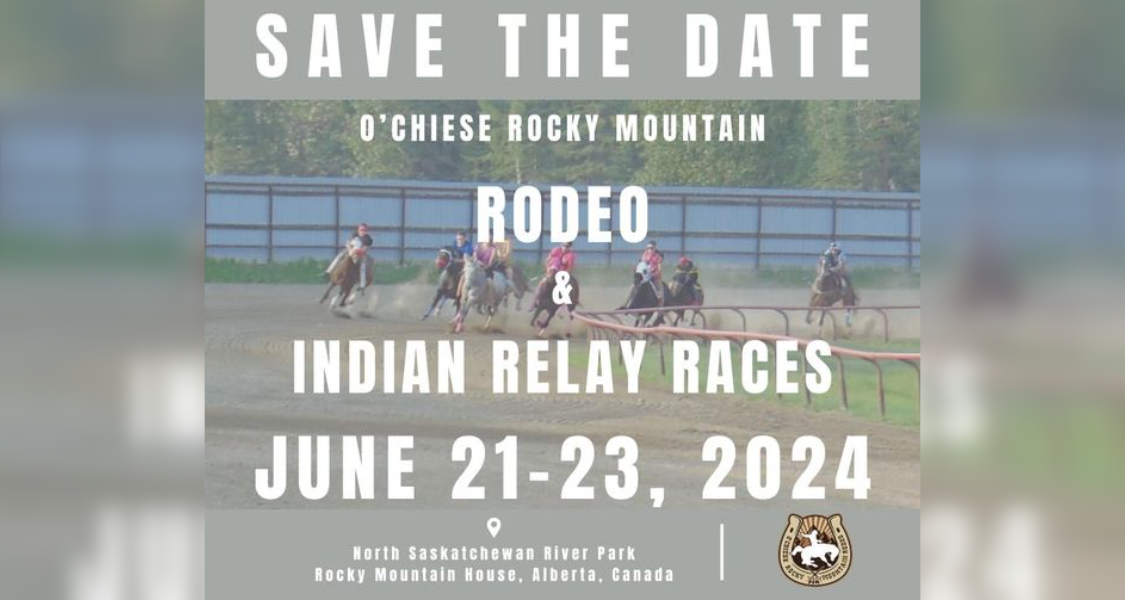 O'Chiese Rocky Mountain House Rodeo & Indian Relay Races | David ...