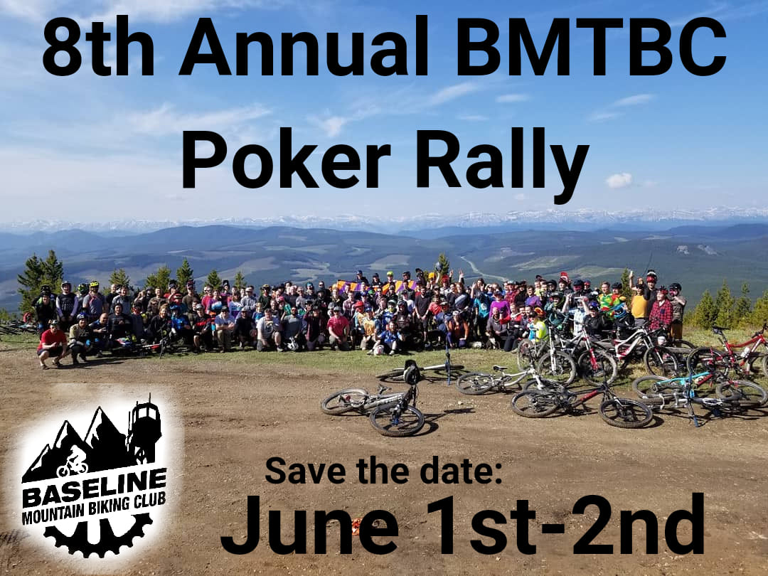 Baseline Mountain Biking Club 8th Annual Poker Rally